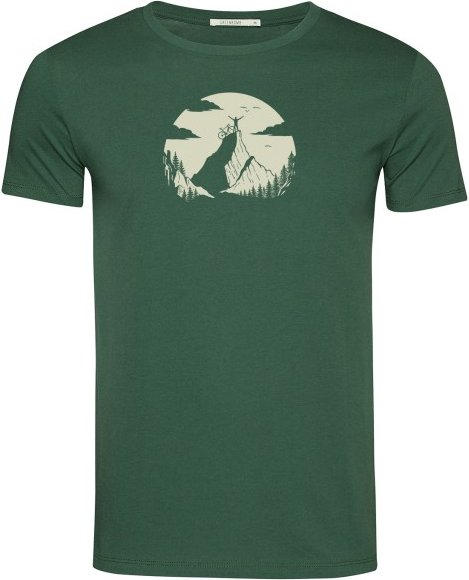 GreenBomb - Nature Clouds Ride Guide T-Shirt - T-Shirt Gr XL grün
