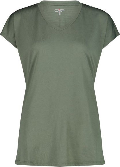 CMP - Women's Jacquard T-Shirt - Funktionsshirt Gr 40 oliv