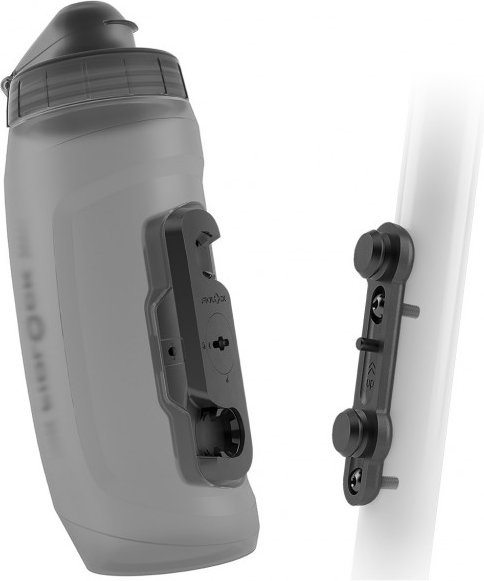 Thumbnail - Fidlock - Bottle 590 + Bike Base - Fahrrad Trinkflasche Gr 590 ml grau