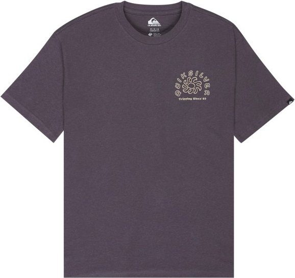 Quiksilver - Curve Palm - T-Shirt Gr L grau