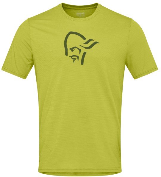 Norrøna - Femund Equaliser Merino T- Shirt - Merinoshirt Gr XL grün