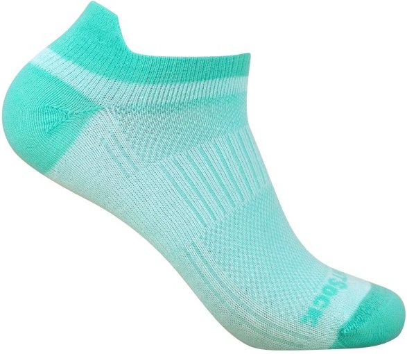 Wrightsock - Coolmesh II Low Tab - Multifunktionssocken Gr 41,5-45 türkis