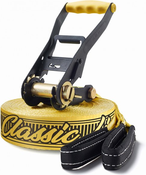 Gibbon Slacklines - Classicline - Slackline Gr 15 m - 5 cm gelb