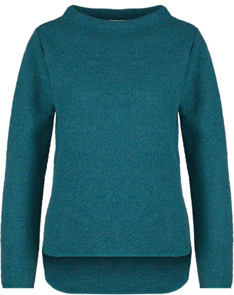Thumbnail - Reiff - Women's Krepp-Pulli Frieda - Wollpullover Gr M blau