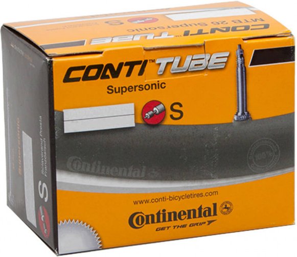 Continental - Schlauch MTB 26 (SV42) Supersonic - Fahrradschlauch Gr SV 42 mm schwarz