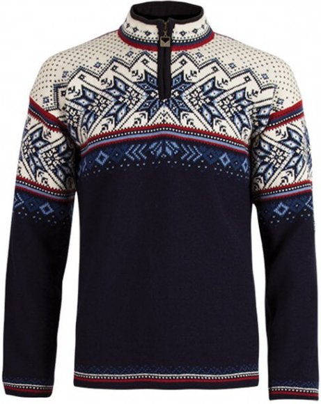 Dale of Norway - Vail - Wollpullover Gr XS blau