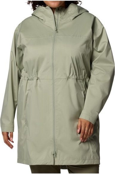 Thumbnail - Columbia - Women's Weekend Adventure II Long Shell - Mantel Gr L oliv