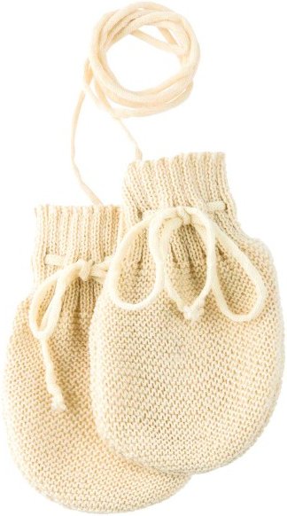 disana - Kid's Strick-Handschuhe - Handschuhe Gr 0 beige