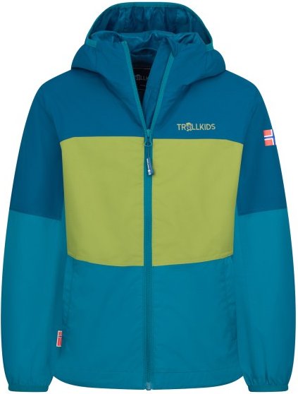 Trollkids - Kid's Bjordal Jacket - Regenjacke Gr 98 blau