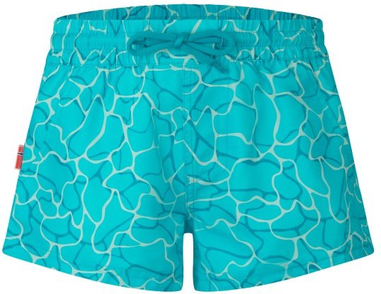 Trollkids - Girl's Haukland Shorts - Badehose Gr 128 türkis