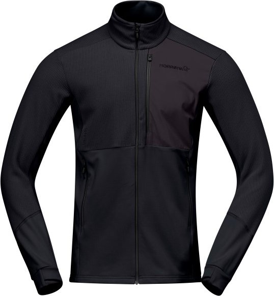 Thumbnail - Norrøna - Lofoten Warm2 Jacket - Fleecejacke Gr XL schwarz