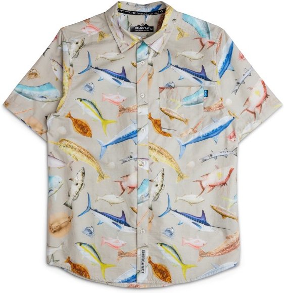 KAVU - Festaruski - Hemd Gr M grau