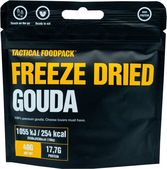TACTICAL FOODPACK - Freeze-Dried Gouda Snacks Gr 40 g