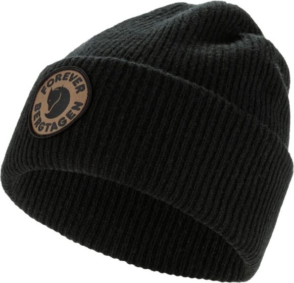 Fjällräven - Bergtagen Forever Wool Beanie - Mütze Gr One Size schwarz