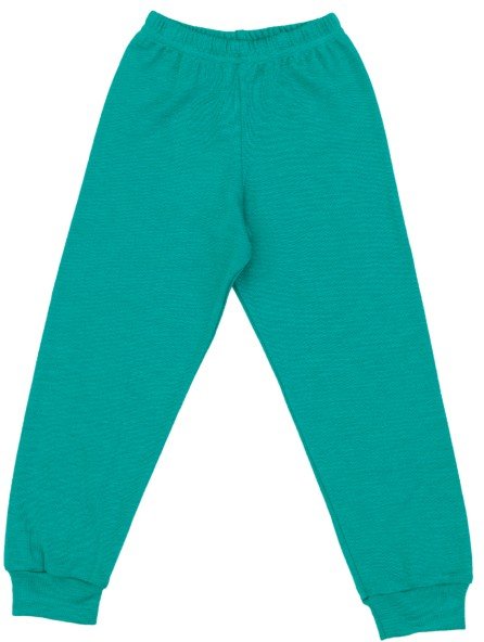 Engel - Kinder-Schlafanzughose - Merinounterwäsche Gr 104 türkis