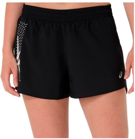 Asics - Women's Icon 4'' Short - Laufshorts Gr L schwarz