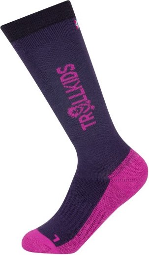 Trollkids - Kid's Ski Socks - Skisocken Gr 39-42 blau