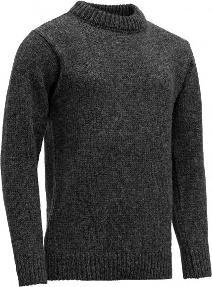 Thumbnail - Devold - Nansen Sweater Crew Neck - Wollpullover Gr S schwarz