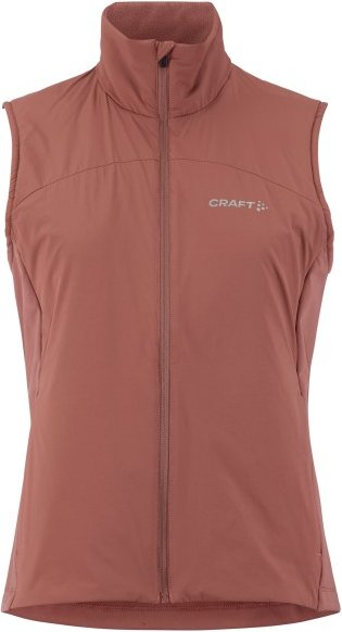 Craft - Women's Adv Essence 2 Warm Vest - Kunstfaserweste Gr L braun