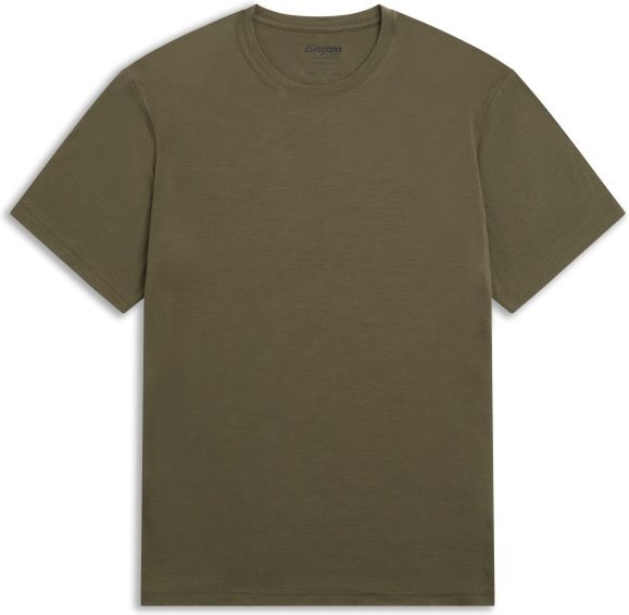 Bergans - Merino Light Tee - Merinoshirt Gr S oliv