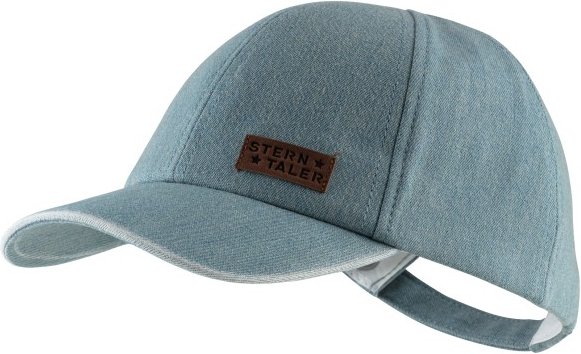 Sterntaler - Kid's Basecap Jeans - Cap Gr 51 cm grau/türkis