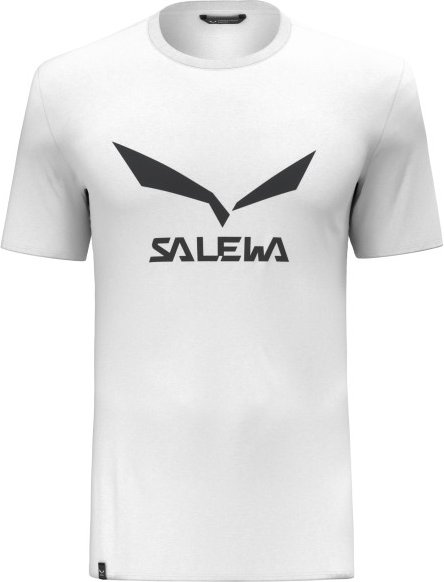 Thumbnail - Salewa - Solidlogo Dry T-Shirt - Funktionsshirt Gr 44 - XS weiß