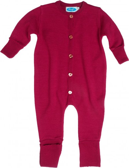 Reiff - Kid's Overall / Schlafanzug Frottee - Overall Gr 62/68 rot