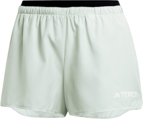Thumbnail - adidas Terrex - Women's Multi Light Shorts - Laufshorts Gr L - Length: 5'' grau/weiß