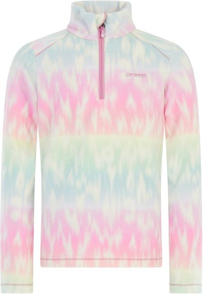 Thumbnail - Protest - Kid's Prtremissy 1/4 Zip Active Top - Fleecepullover Gr 128 rosa
