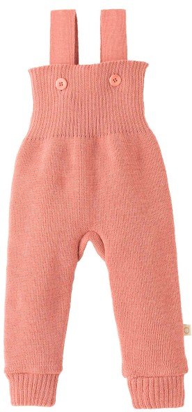 disana - Kid's Strick-Trägerhose - Overall Gr 86/92 rosa
