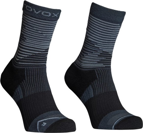 Ortovox - All Mountain Mid Socks - Merinosocken Gr 42-44 schwarz/blau