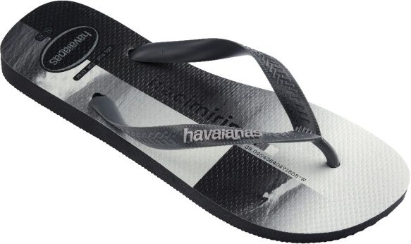 Havaianas - Top Surfer I - Sandalen Gr 37/38 schwarz/grau