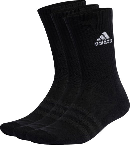 adidas - Cushioned Sportswear Crew Socks 3-Pack - Multifunktionssocken Gr S schwarz