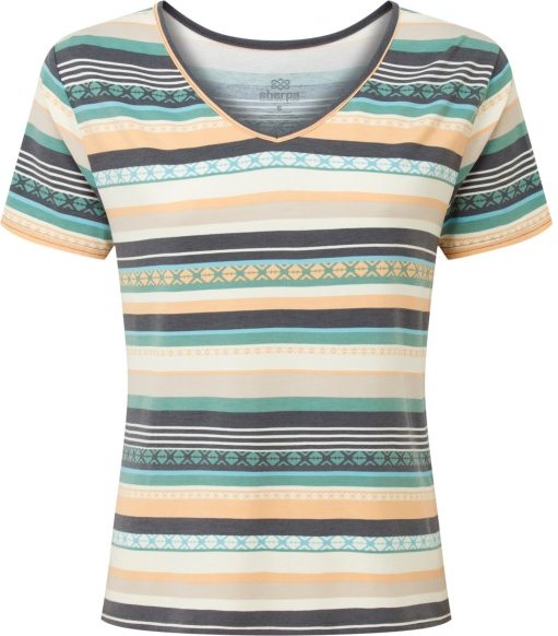 Sherpa - Women's Neha V-Neck Tee - T-Shirt Gr L grau