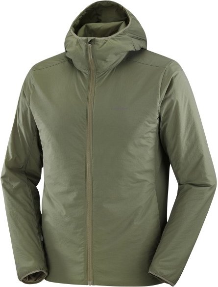 Salomon - Mountain Flex Jacket Hoodie - Kunstfaserjacke Gr XXL oliv