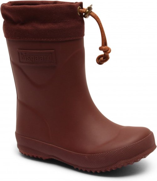 Thumbnail - Bisgaard - Kid's Thermo - Gummistiefel Gr 27 braun/rot