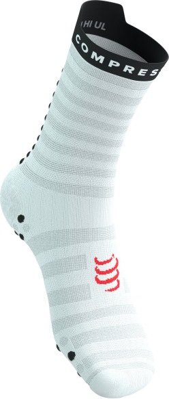 Thumbnail - Compressport - Pro Racing Socks V4.0 Ultralight Run High - Laufsocken Gr T4 - EU: 45-48 grau