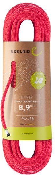 Edelrid - Swift 48 Eco Dry 8,9 - Einfachseil Gr 80 m bunt