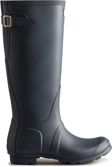 Hunter Boots - Women's Original Tall Back Adjustable Boot - Gummistiefel Gr 37 schwarz