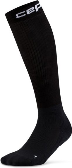 CEP - Core Recovery Socks Tall 2.0 - Kompressionssocken Gr V schwarz