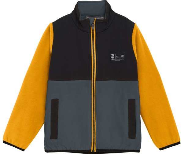 Color Kids - Kid's Fleece Jacket - Fleecejacke Gr 134 bunt