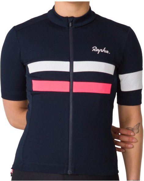 Rapha - Women's Brevet Jersey - Radtrikot Gr L blau