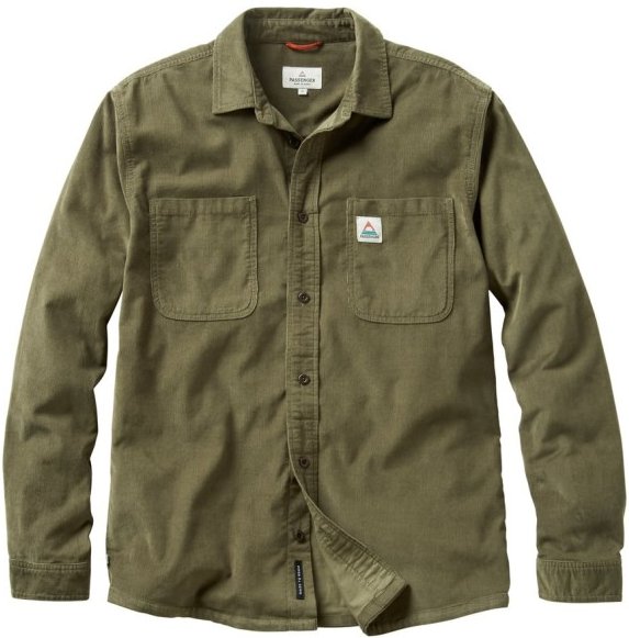 Passenger - Backcountry Cord Light Shirt - Hemd Gr L oliv