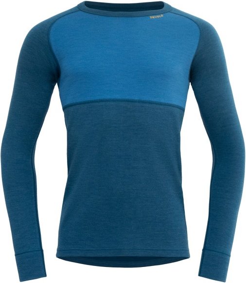 Devold - Expedition Merino Silk Shirt - Merinounterwäsche Gr M blau