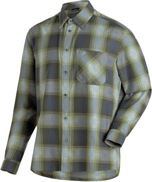 Maier Sports - Claas - Hemd Gr 54 oliv/grau