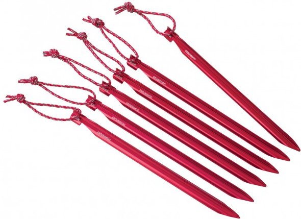MSR - Groundhog Tent Stakes Gr 19 cm rot