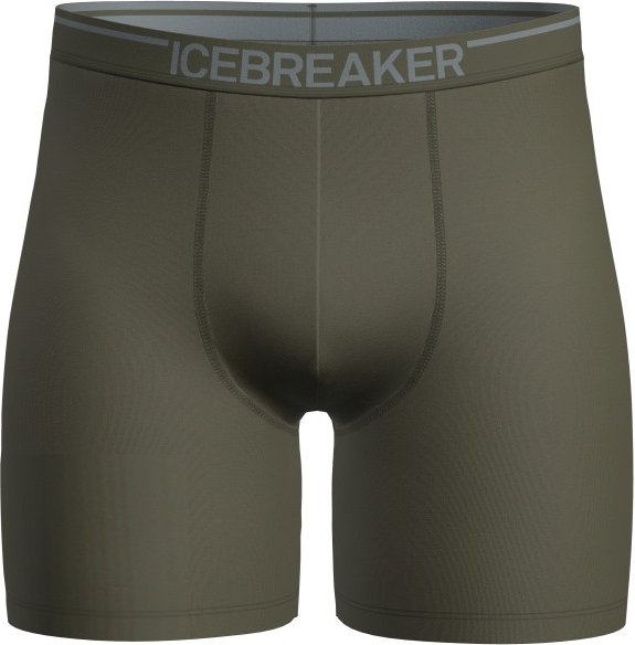 Icebreaker - Anatomica Long Boxers - Merinounterwäsche Gr XL oliv