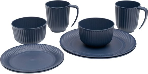 Outwell - Delish 2 Person Dinner Set - Geschirr-Set blau