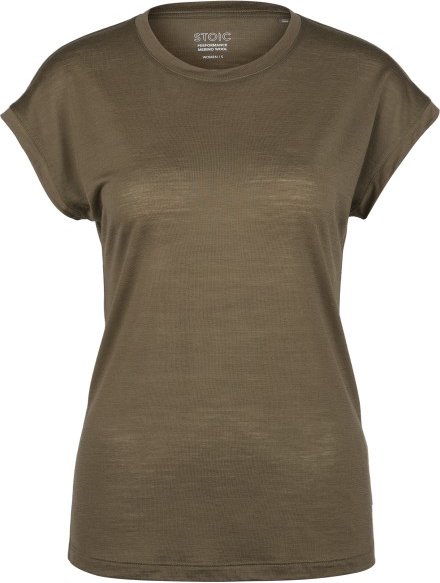 Stoic - Women's Performance Merino150 BydalenSt. Shirt - Funktionsshirt Gr 3XL braun