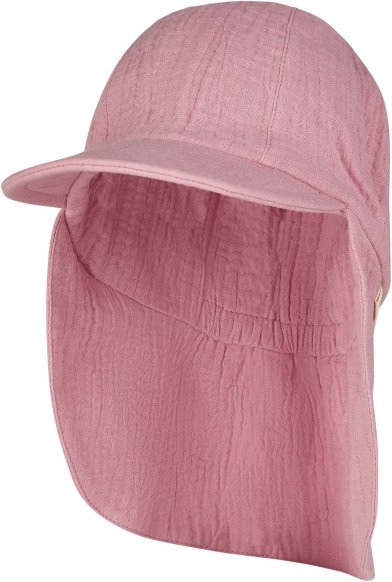 Sterntaler - Kid's Schirmmütze Nacken Musselin - Cap Gr 55 cm rosa
